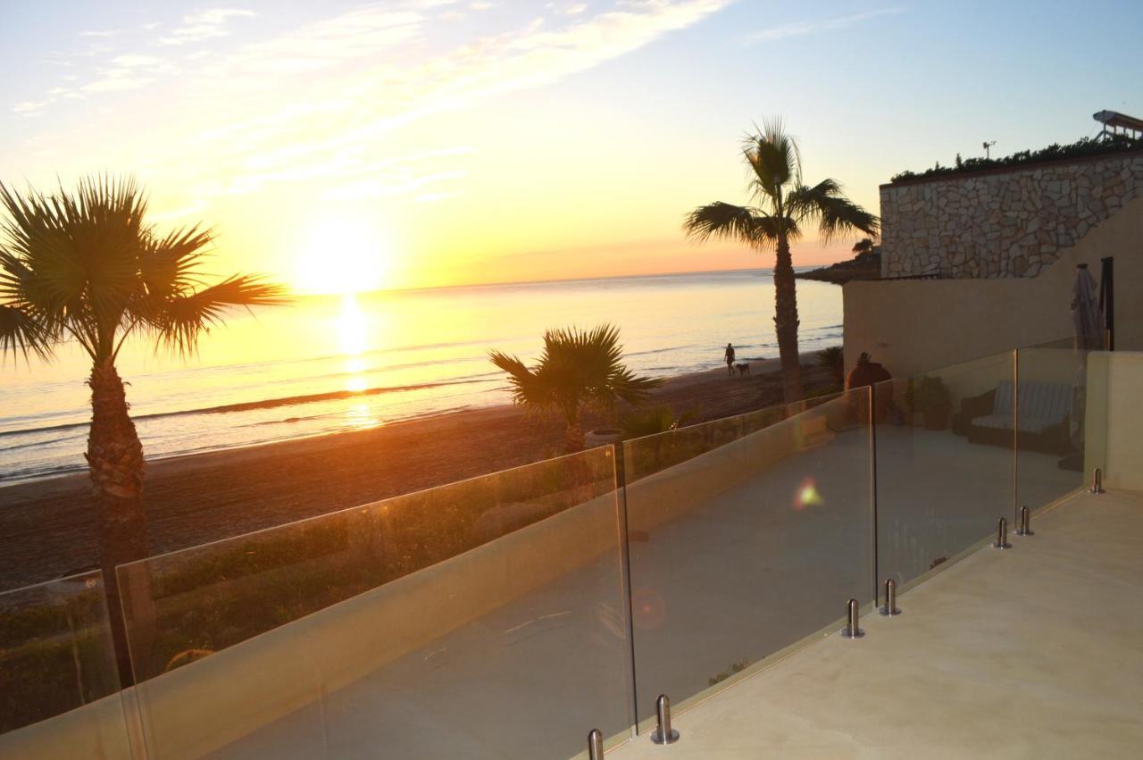 Maravilloso Apartamento Amanecer Cabo A Pie De Playa Y Mar En Chalet Roquetes อาลิกันเต ภายนอก รูปภาพ